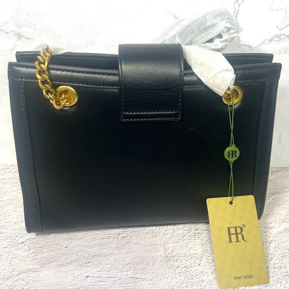 Fany Road Galaxy Print Leather Handbag - Picture 3 of 12